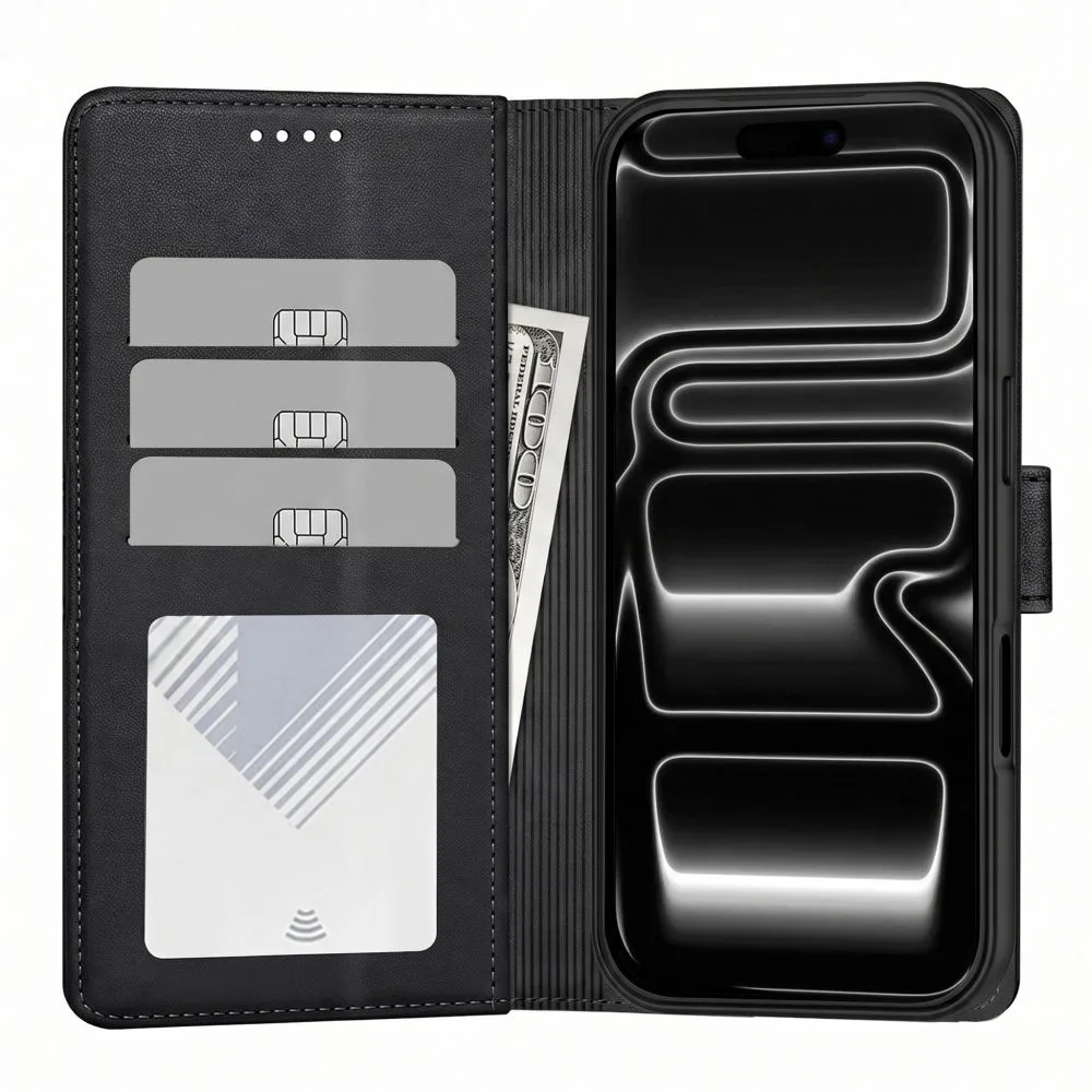 Θήκη Πορτοφόλι iPhone 18 Pro Max / 17 Pro Max Tech-Protect Wallet MagSafe Matte Black - Image 2