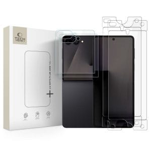 Σετ προστασίας οθόνης Samsung Galaxy Z Flip 7 / 8 Tech-Protect 4in1 Clear