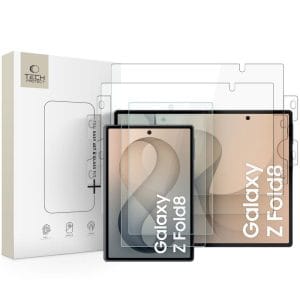 Σετ Προστασίας Οθόνης Samsung Galaxy Z Fold 8 Tech-Protect Easy Set Foil & Glass Fit+ 4in1 Clear