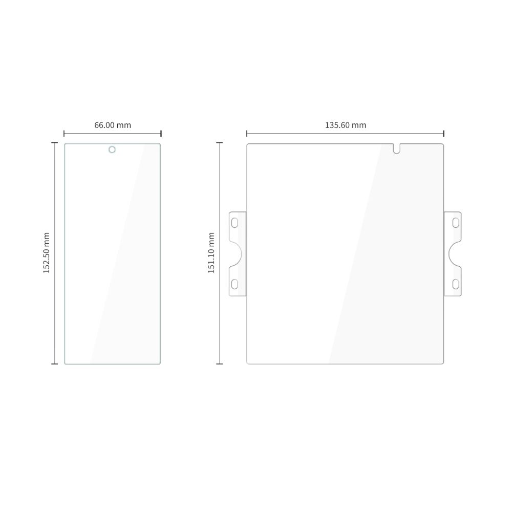 Σετ Προστασίας Οθόνης Samsung Galaxy Z Fold 8 Ultra Tech-Protect Easy Set Foil & Glass Fit+ 4in1 Clear - Image 2