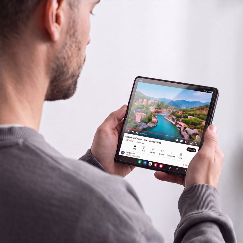 Σετ Προστασίας Οθόνης Samsung Galaxy Z Fold 8 Ultra Tech-Protect Easy Set Foil & Glass Fit+ 4in1 Clear - Image 3