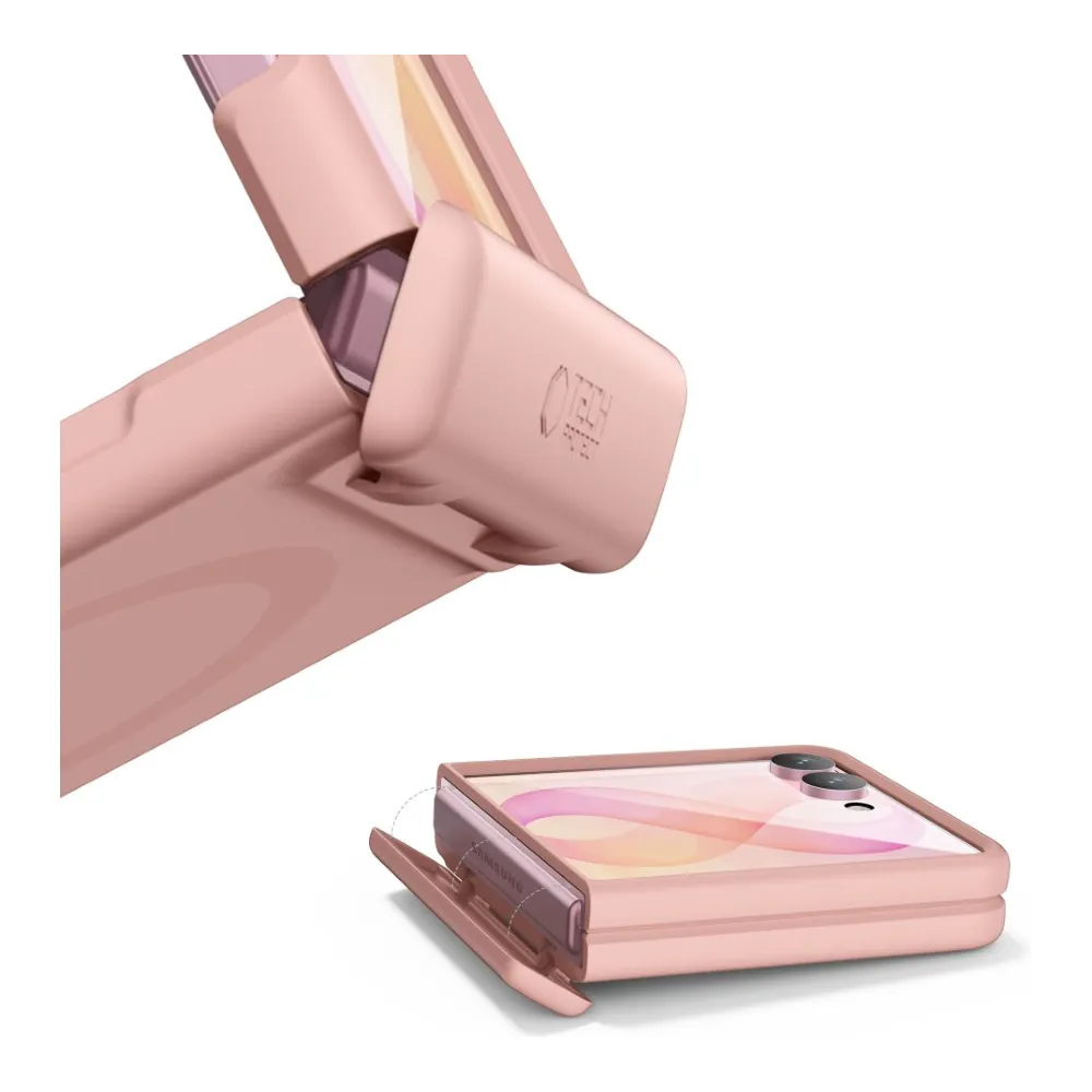 Θήκη Samsung Galaxy Z Flip 8 Tech-Protect Kevlar Aura MagSafe Pink - Image 3