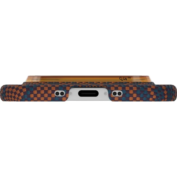 Θήκη iPhone Air PITAKA Edge Breath of Veins MagSafe Burning Orange (BV1701A) - Image 5