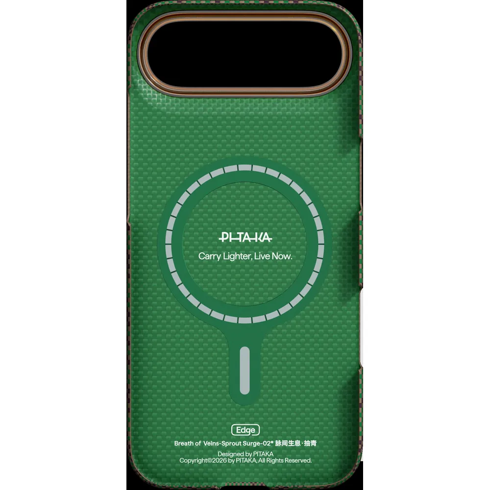 Θήκη iPhone Air PITAKA Edge Breath of Veins MagSafe Sprout Surge (BV1702A) - Image 3