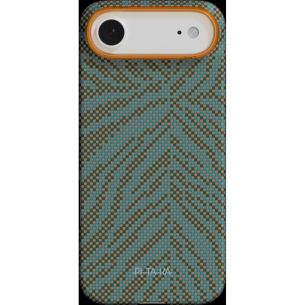 Θήκη iPhone Air PITAKA Edge Breath of Veins MagSafe Dive Green (BV1703A) - Image 2