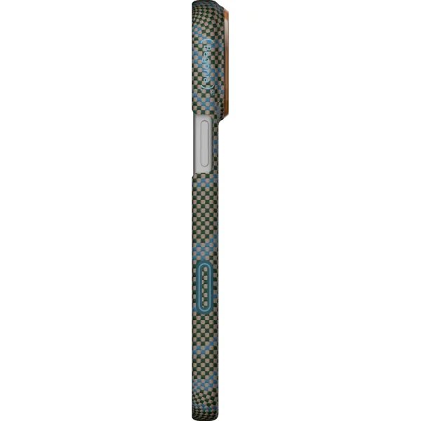 Θήκη iPhone 17 Pro Max PITAKA Edge Breath of Veins MagSafe Dive Green (BV1703PM) - Image 6