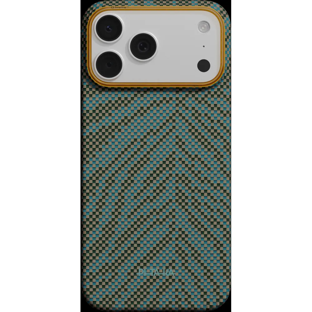 Θήκη iPhone 17 Pro PITAKA Edge Breath of Veins MagSafe Dive Green (BV1703P) - Image 2
