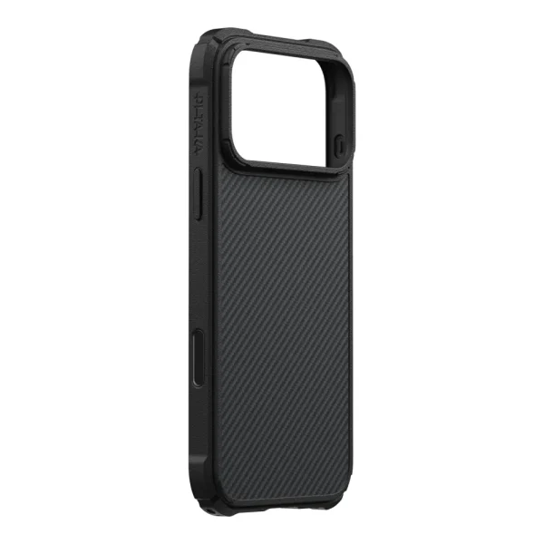 Θήκη iPhone 18 Pro Max / 17 Pro Max PITAKA Cairn Case Black/Grey Twill - Image 8