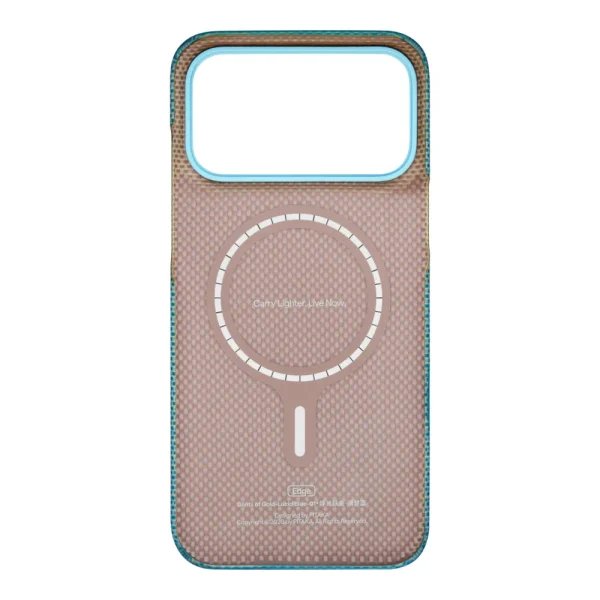 Θήκη iPhone 18 Pro Max / 17 Pro Max PITAKA Edge Case Lucid Blue - Image 7