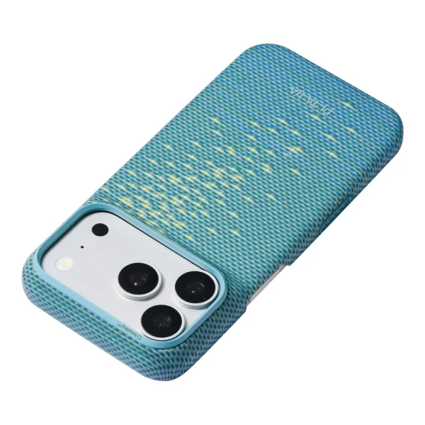 Θήκη iPhone 18 Pro / 17 Pro PITAKA Edge Case Lucid Blue - Image 5