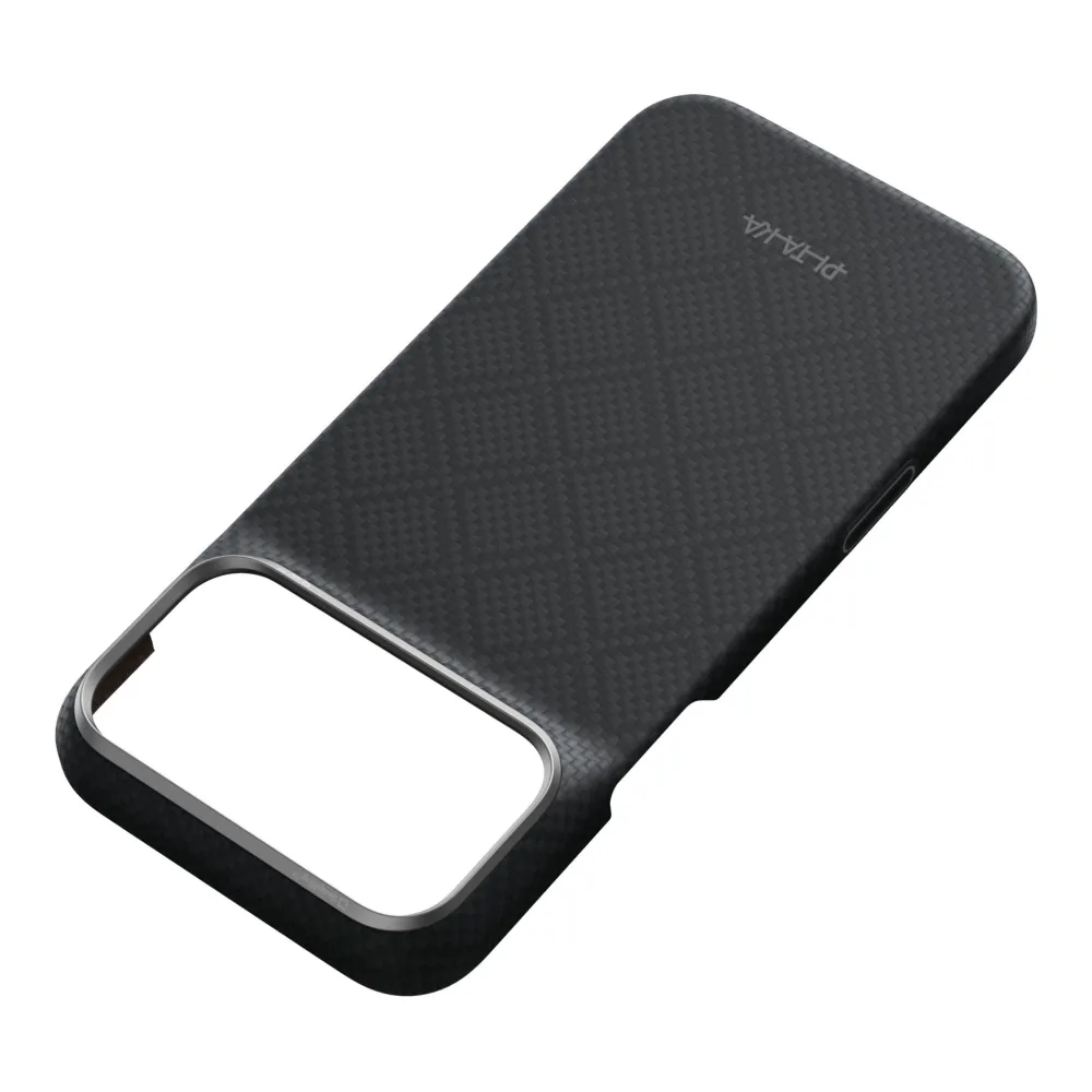 Θήκη iPhone 18 Pro Max Pitaka Edge Case Argyle MagSafe Basalt Black - Image 2