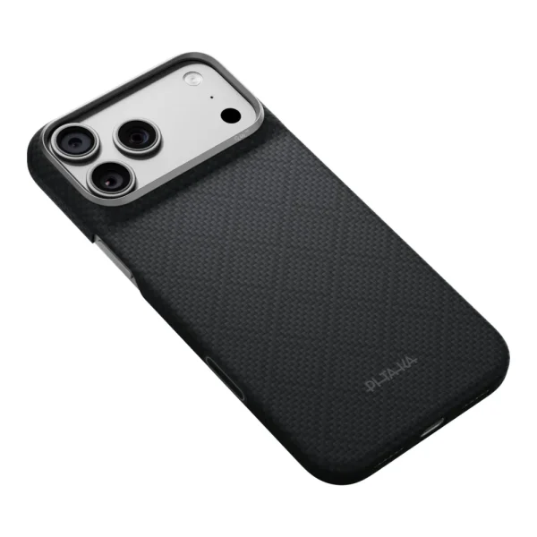 Θήκη iPhone 18 Pro Max Pitaka Edge Case Argyle MagSafe Basalt Black - Image 4
