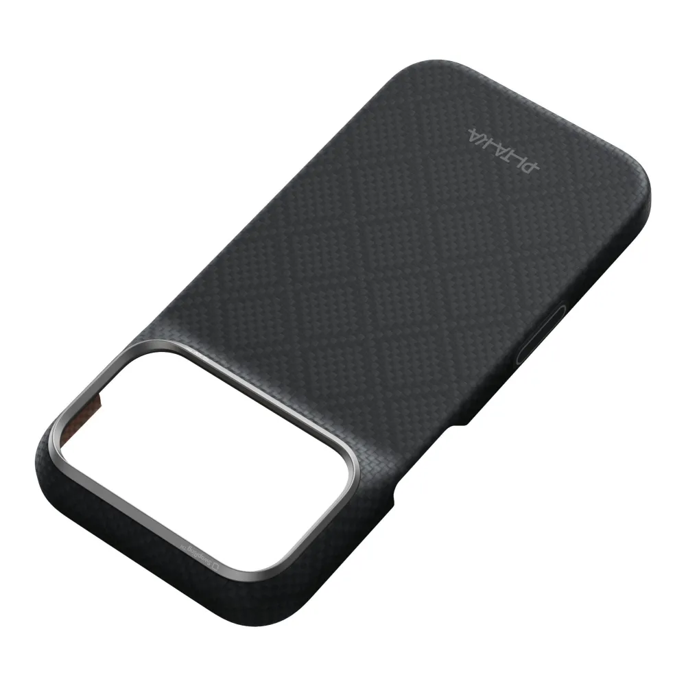 Θήκη iPhone 18 Pro Pitaka Edge Case Argyle MagSafe Basalt Black - Image 2