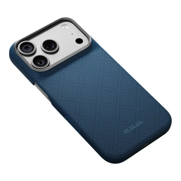 Θήκη iPhone 18 Pro Pitaka Edge Case Argyle MagSafe Midnight Blue - Image 4