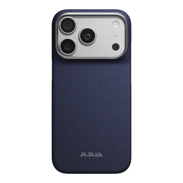 Θήκη iPhone 18 Pro Pitaka Edge Case PTK Weaving MagSafe Sapphire Blue - Image 7
