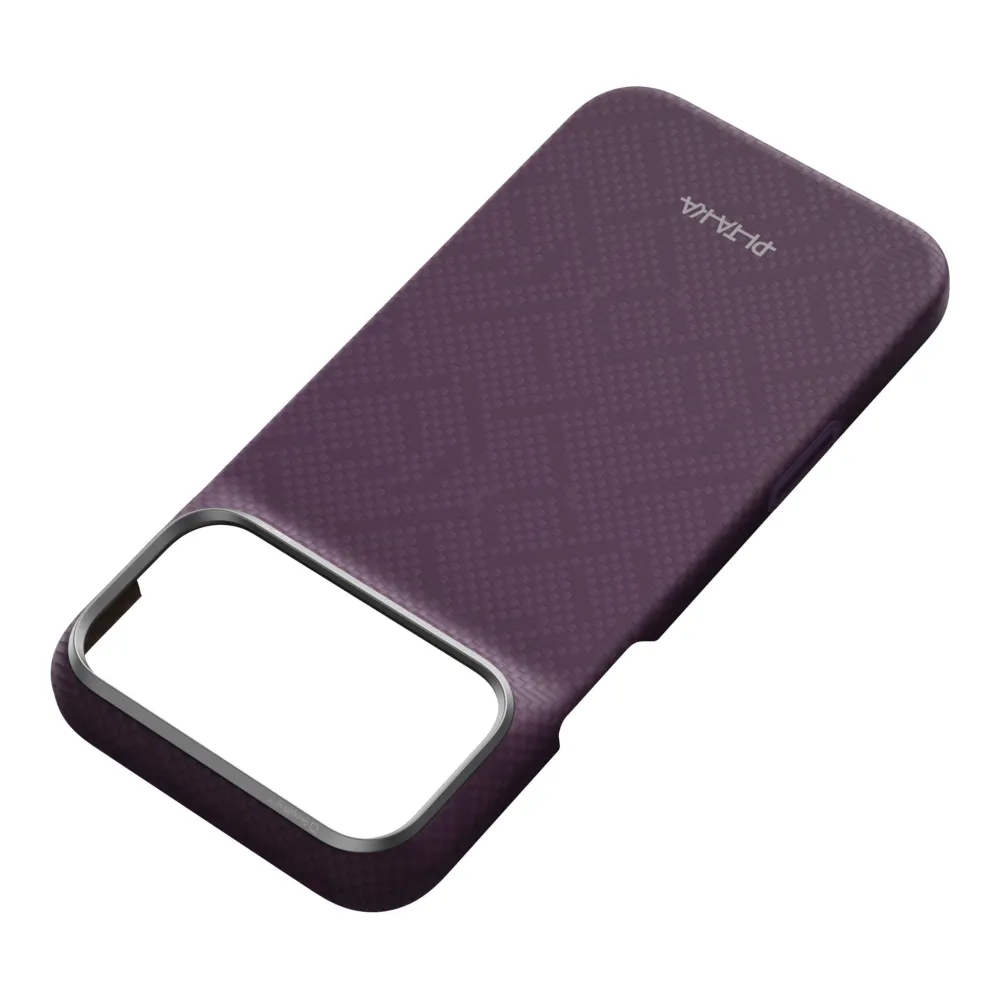 Θήκη iPhone 18 Pro Max Pitaka Edge Case PTK Weaving MagSafe Charoite Purple - Image 2