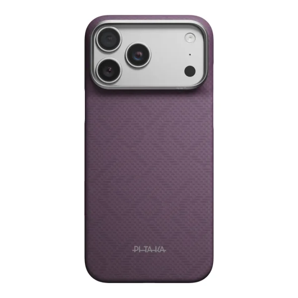 Θήκη iPhone 18 Pro Max Pitaka Edge Case PTK Weaving MagSafe Charoite Purple - Image 7