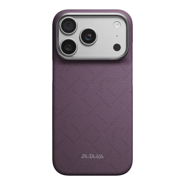 Θήκη iPhone 18 Pro Pitaka Edge Case PTK Weaving MagSafe Charoite Purple - Image 7