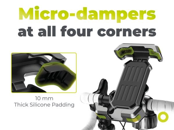 Mobile Origin Bike Phone Holder B1 with Anti-Shock & Vibration Reduction