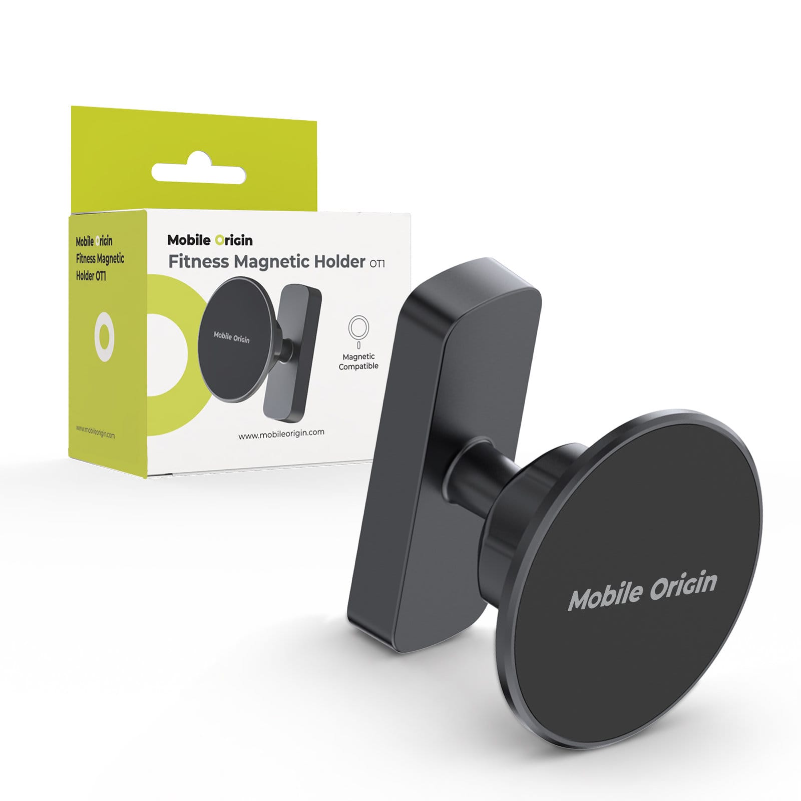 Μαγνητική Βάση Κινητού Γυμναστηρίου Mobile Origin OT1 MagSafe Black