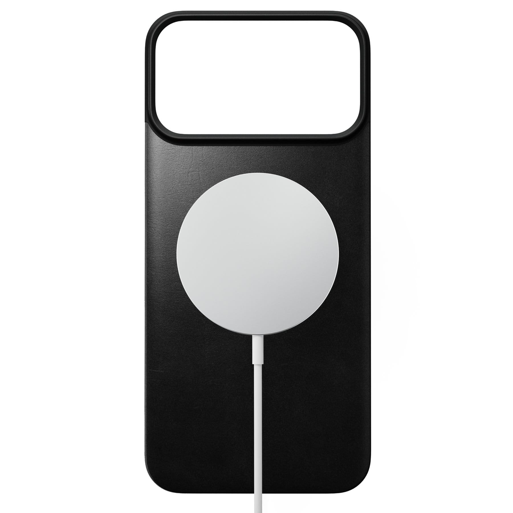 Nomad Magnetic Leather Back black (Horween) Magsafe - iPhone 18 Pro Max/17 Pro Max