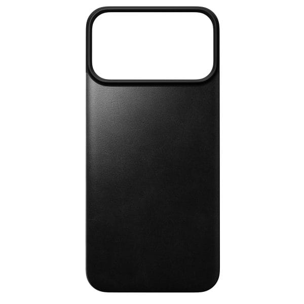 Nomad Magnetic Leather Back black (Horween) Magsafe - iPhone 18 Pro Max/17 Pro Max