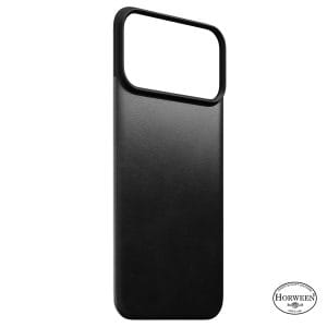 Θήκη iPhone 18 Pro Max / 17 Pro Max Nomad Magnetic Leather Back MagSafe Black Horween