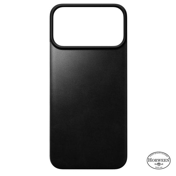 Nomad Magnetic Leather Back black (Horween) Magsafe - iPhone 18 Pro Max/17 Pro Max