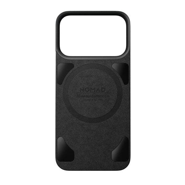 Nomad Magnetic Leather Back black (Horween) Magsafe - iPhone 18 Pro/17 Pro