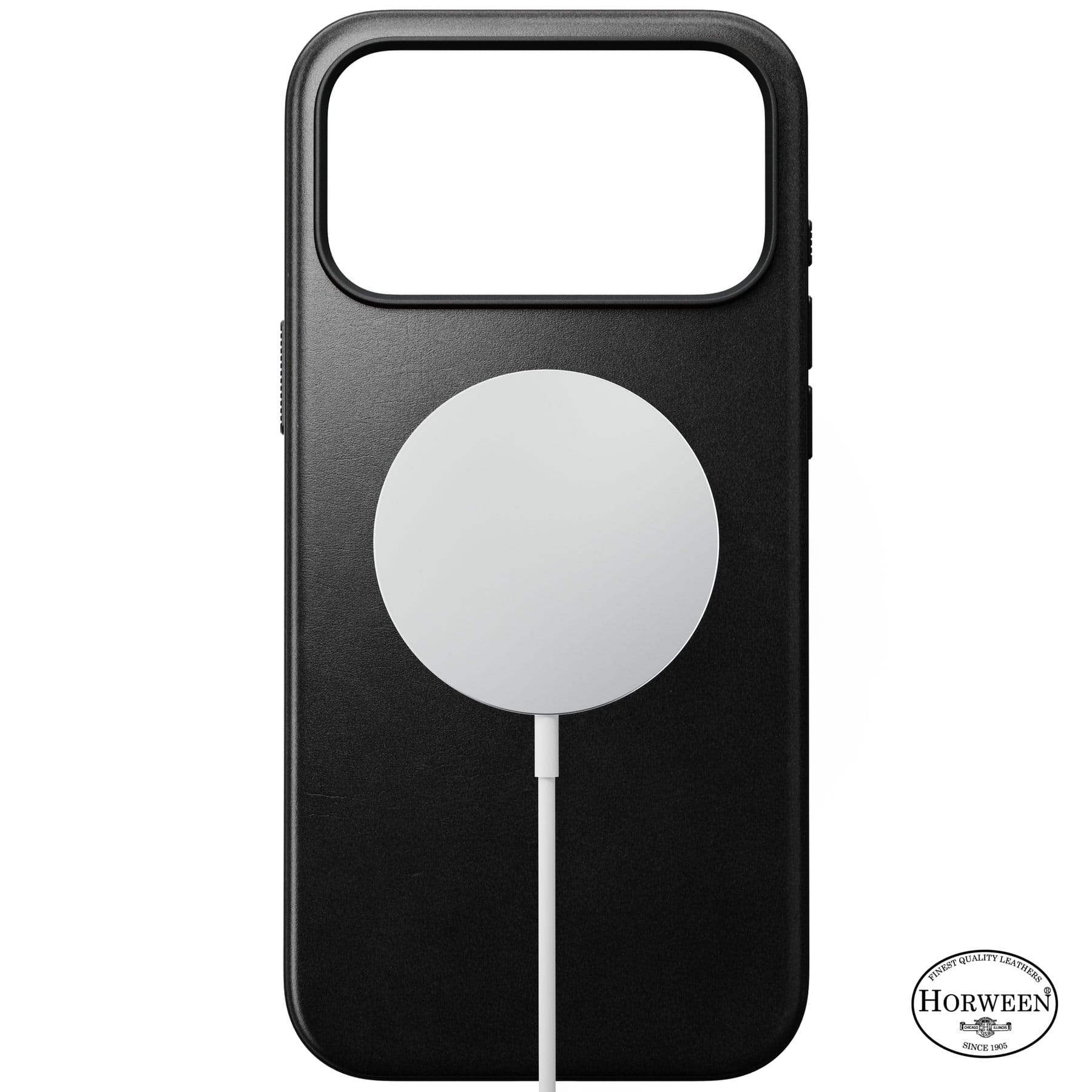Nomad Modern Leather Case black (Horween) - iPhone 18 Pro Max/17 Pro Max