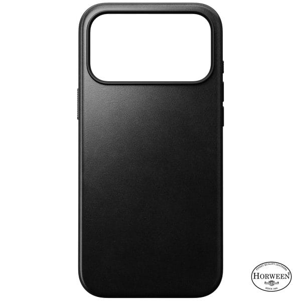 Nomad Modern Leather Case black (Horween) - iPhone 18 Pro Max/17 Pro Max