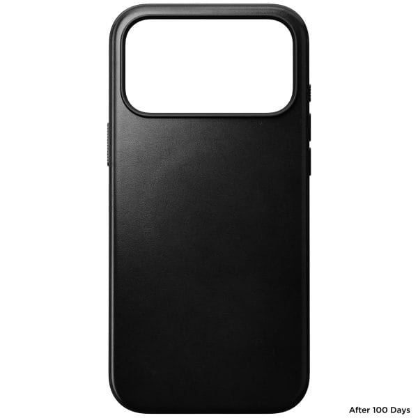 Nomad Modern Leather Case black (Horween) - iPhone 18 Pro Max/17 Pro Max