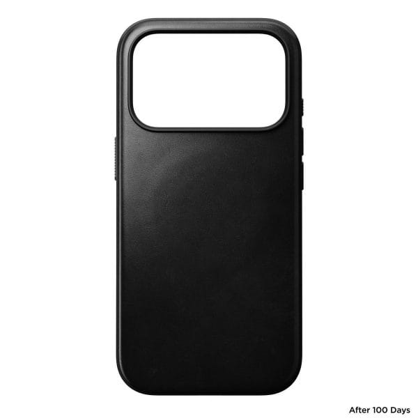 Nomad Modern Leather Case black (Horween) - iPhone 18 Pro/17 Pro