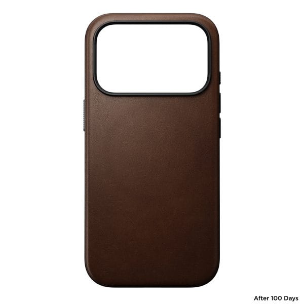 Nomad Modern Leather Case brown - iPhone 18 Pro/17 Pro