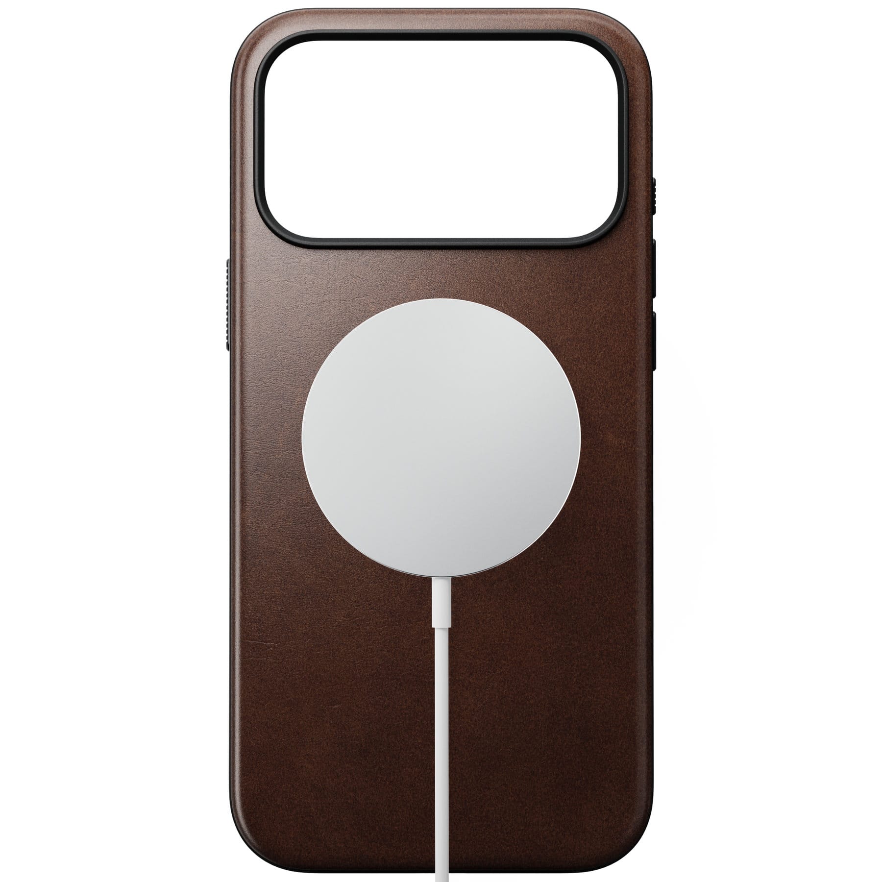 Nomad Modern Leather Case rustic brown (Horween) - iPhone 18 Pro Max/17 Pro Max
