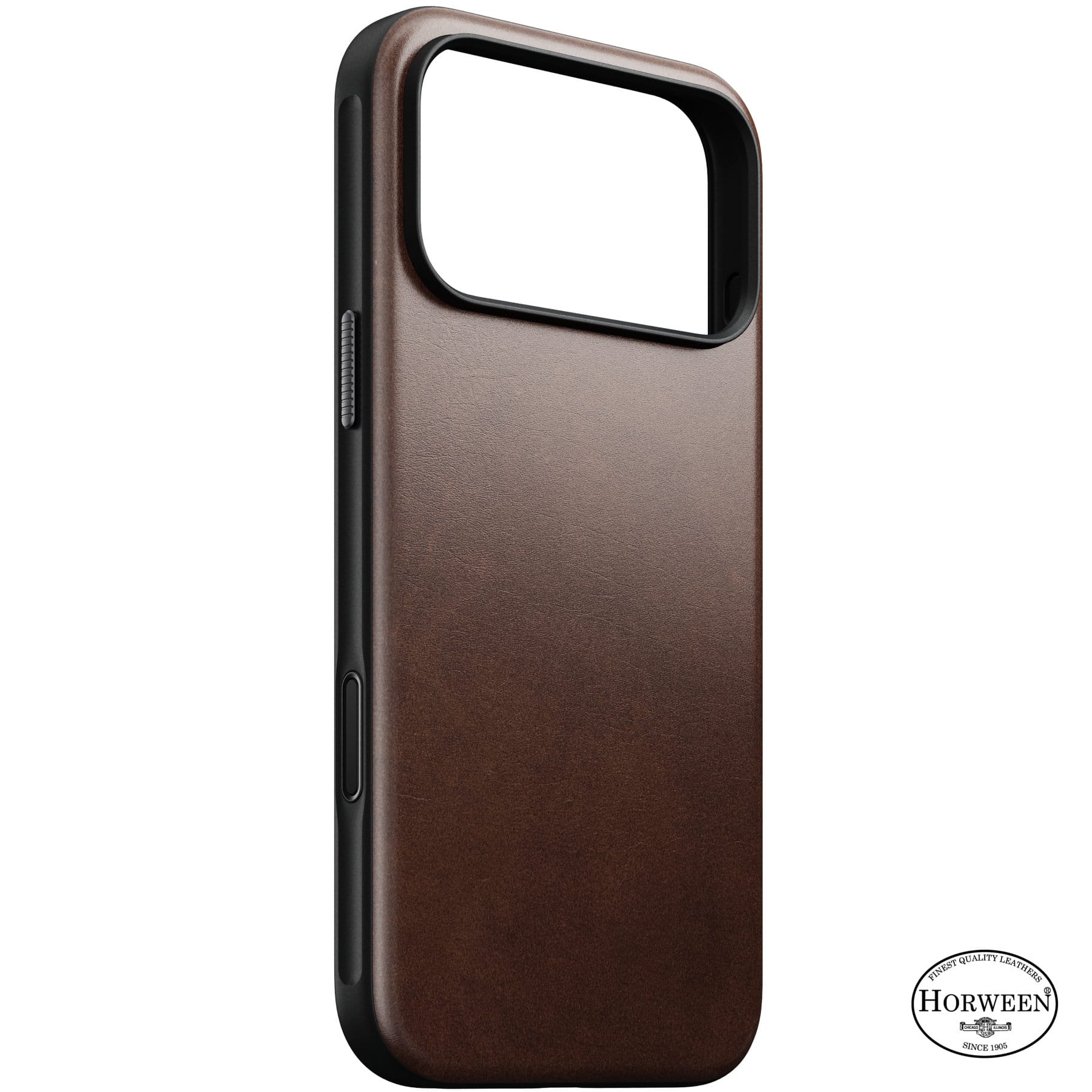 Θήκη iPhone 18 Pro Max / 17 Pro Max Nomad Modern Leather Case Rustic Brown Horween