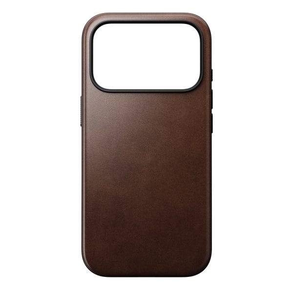 Nomad Modern Leather Case rustic brown (Horween) - iPhone 18 Pro/17 Pro