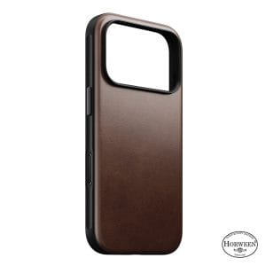 Θήκη iPhone 18 Pro / 17 Pro Nomad Modern Leather Case Rustic Brown Horween