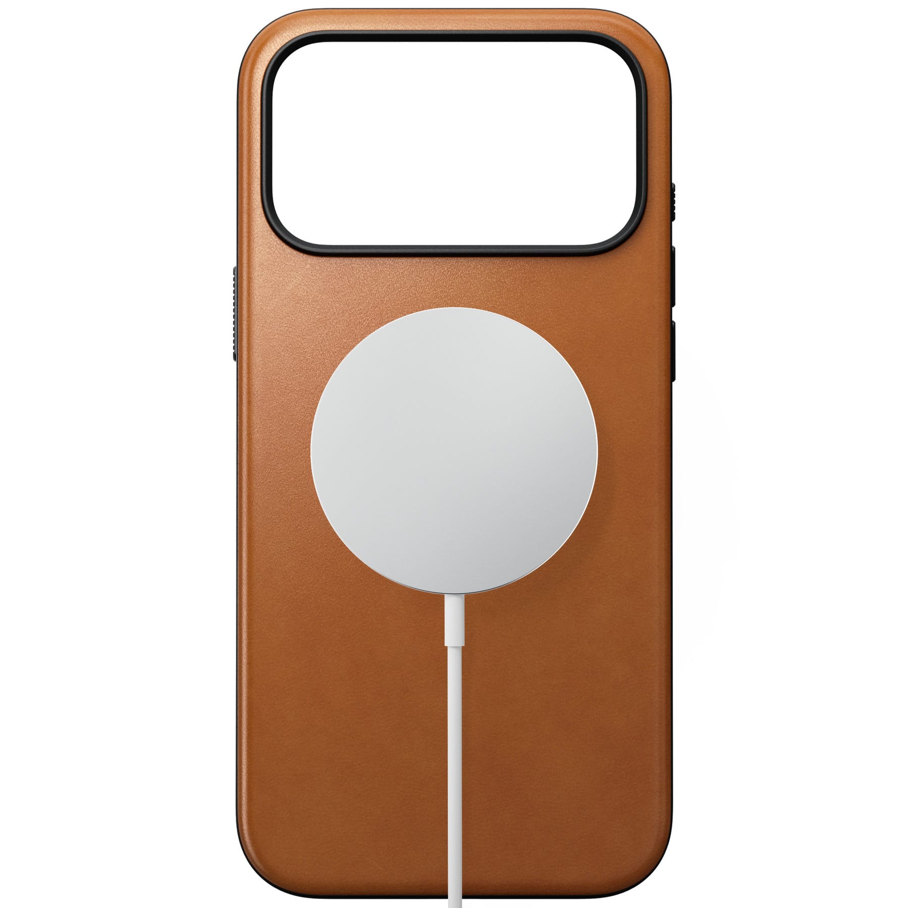 Nomad Modern Leather Case saddle (Horween) - iPhone 18 Pro Max/17 Pro Max