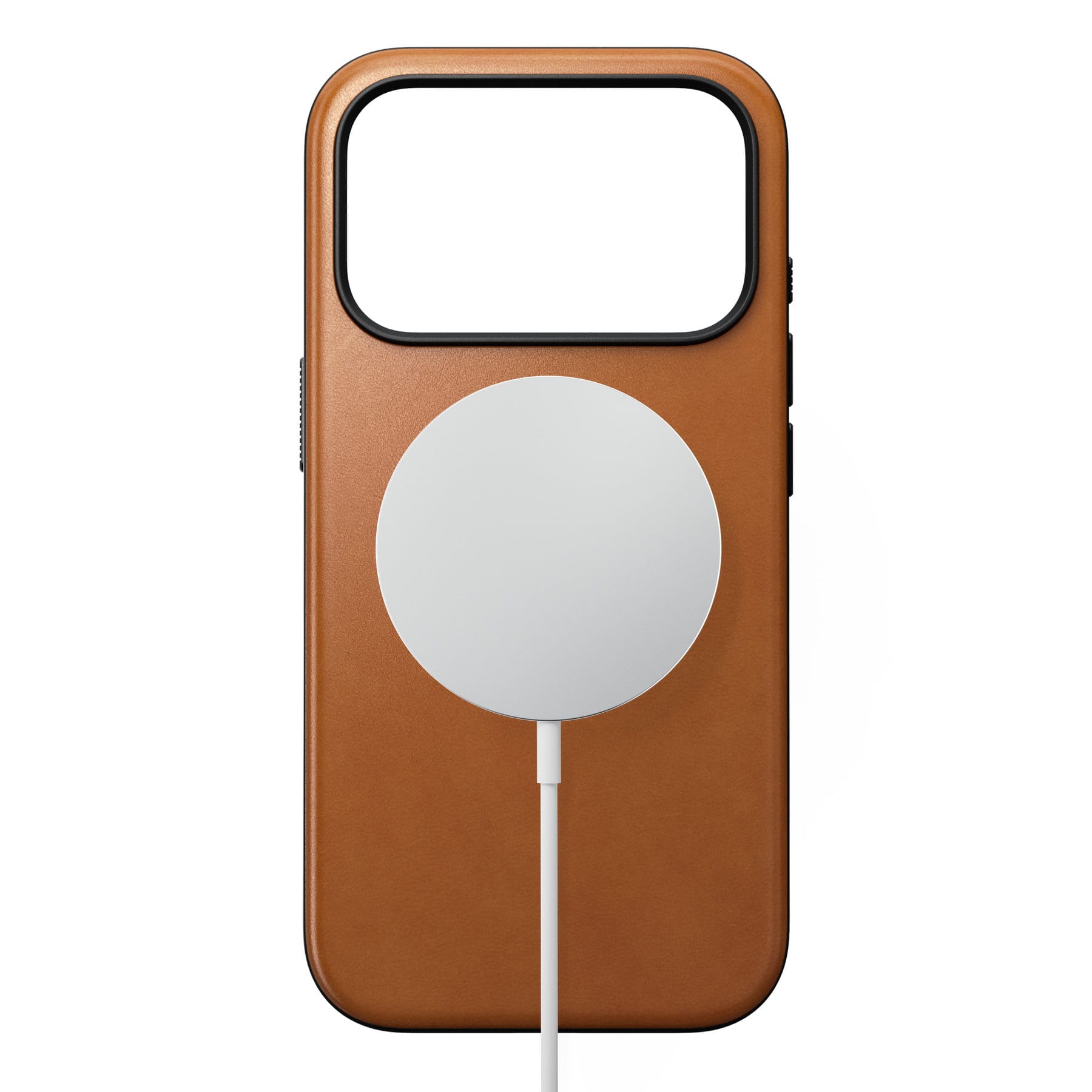 Nomad Modern Leather Case saddle (Horween) - iPhone 18 Pro/17 Pro