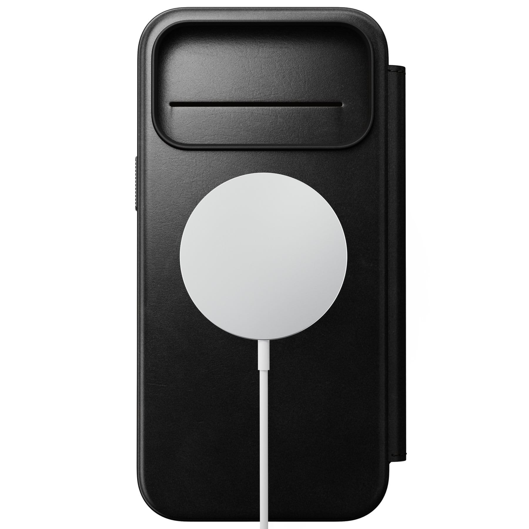 Nomad Modern Leather Folio black (Horween) - iPhone 18 Pro Max/17 Pro Max