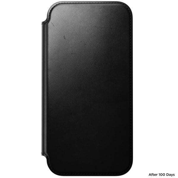 Nomad Modern Leather Folio black (Horween) - iPhone 18 Pro Max/17 Pro Max