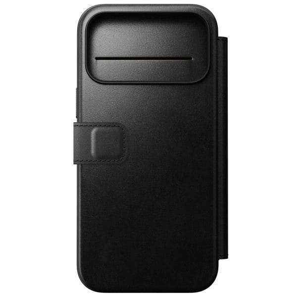 Nomad Modern Leather Folio black (Horween) - iPhone 18 Pro Max/17 Pro Max
