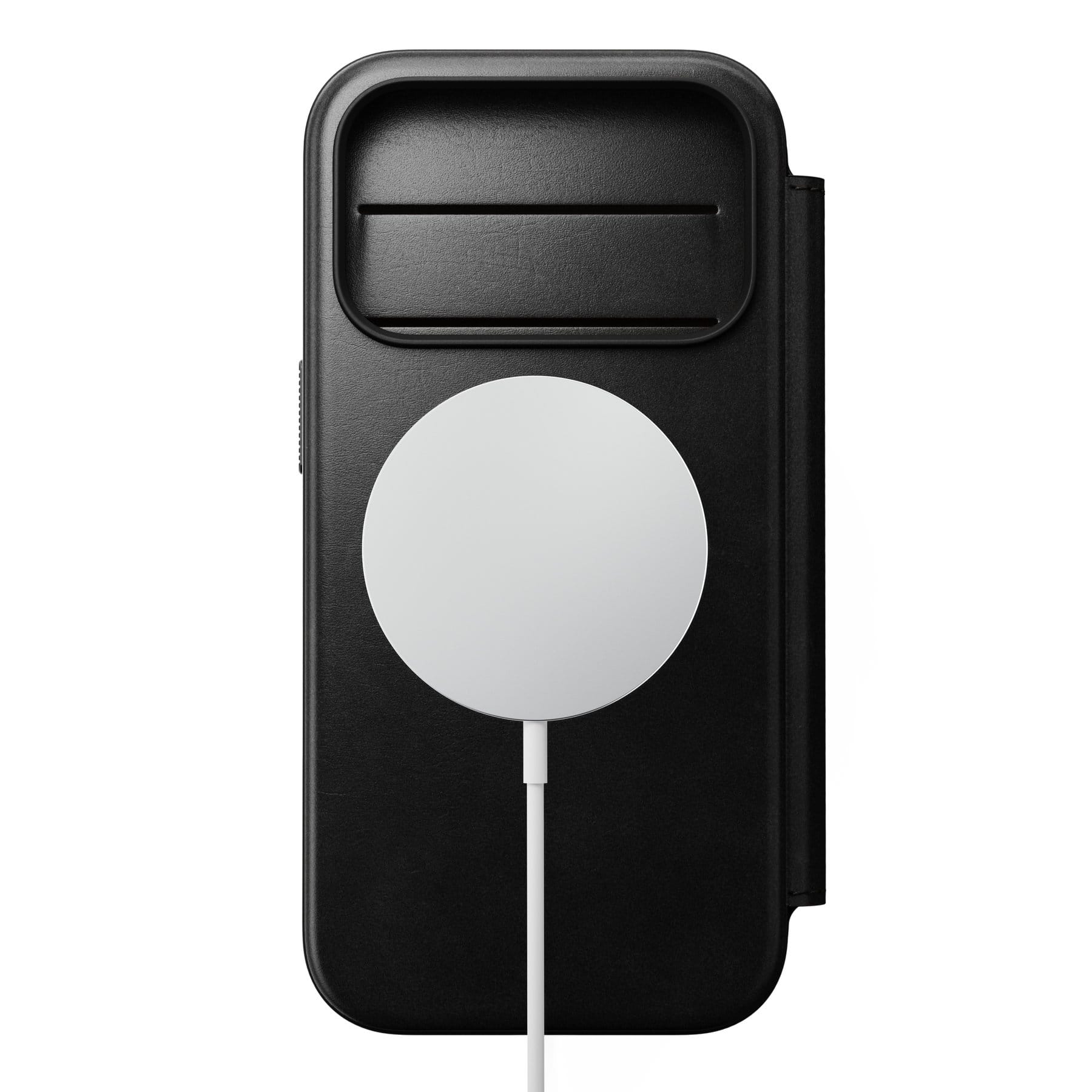 Nomad Modern Leather Folio black (Horween) - iPhone 18 Pro/17 Pro
