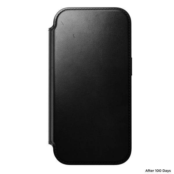 Nomad Modern Leather Folio black (Horween) - iPhone 18 Pro/17 Pro