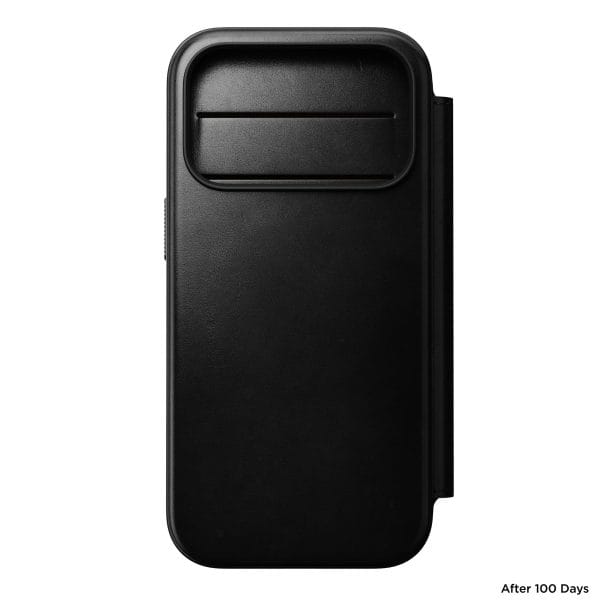 Nomad Modern Leather Folio black (Horween) - iPhone 18 Pro/17 Pro
