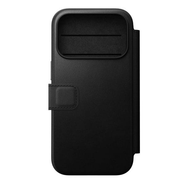 Nomad Modern Leather Folio black - iPhone 18 Pro/17 Pro