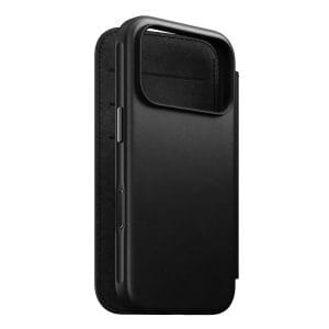 Θήκη Πορτοφόλι iPhone 18 Pro / 17 Pro Nomad Modern Leather Folio Black