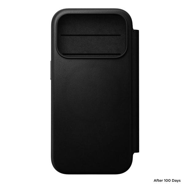 Nomad Modern Leather Folio black - iPhone 18 Pro/17 Pro