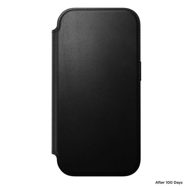 Nomad Modern Leather Folio black - iPhone 18 Pro/17 Pro